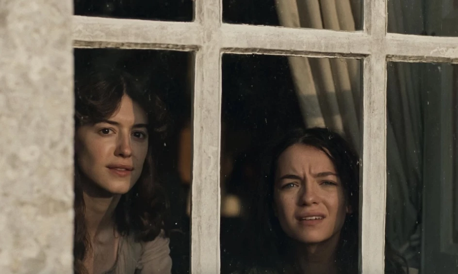 Daisy Edgar-Jones en costume d'époque dans une adaptation de Raison et Sentiments de Jane Austen